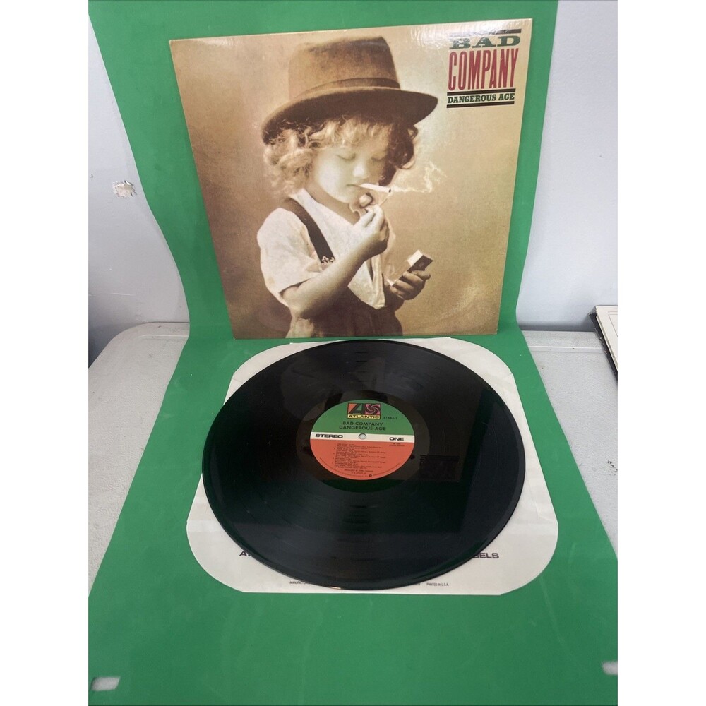 BAD COMPANY Dangerous Age ATLANTIC LP RARE 81884-1 NM condition